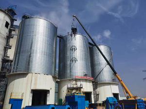 濮陽同力建材三座5000噸粉煤灰